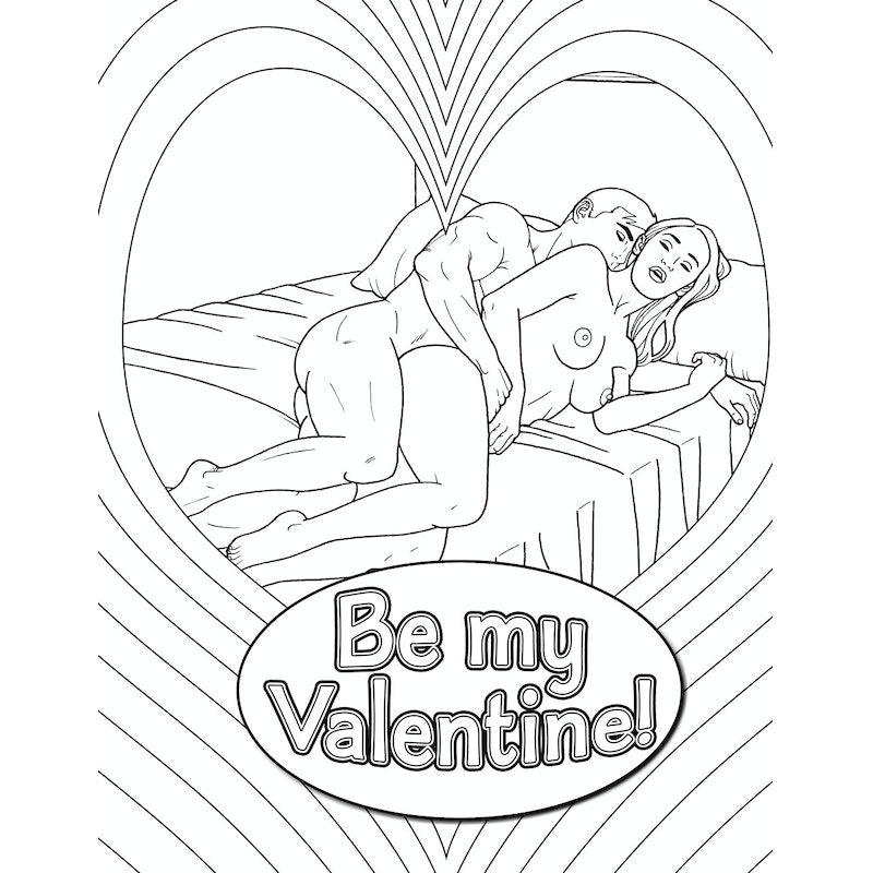 My Naughty Valentine Colouring Book - Adult Toys