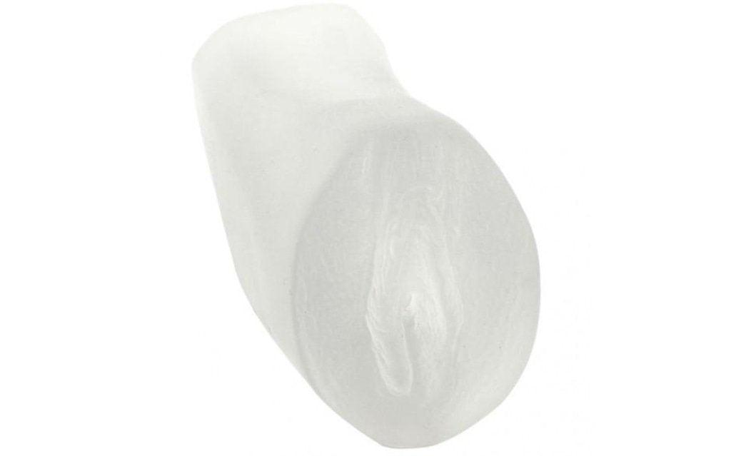 Palm Pal Ultraskyn Pussy Frosted Clear - Adult Toys
