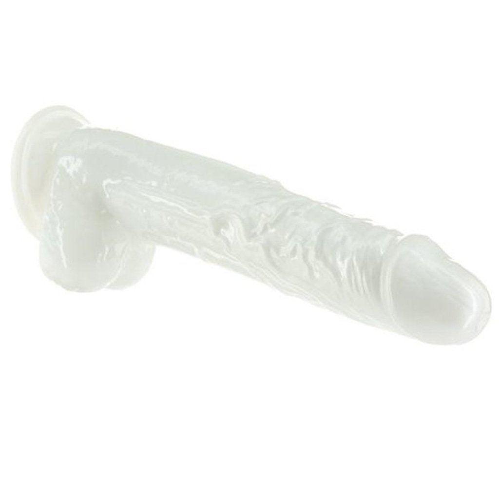 Pearl Dildo 8.5in Pearl White - Adult Toys