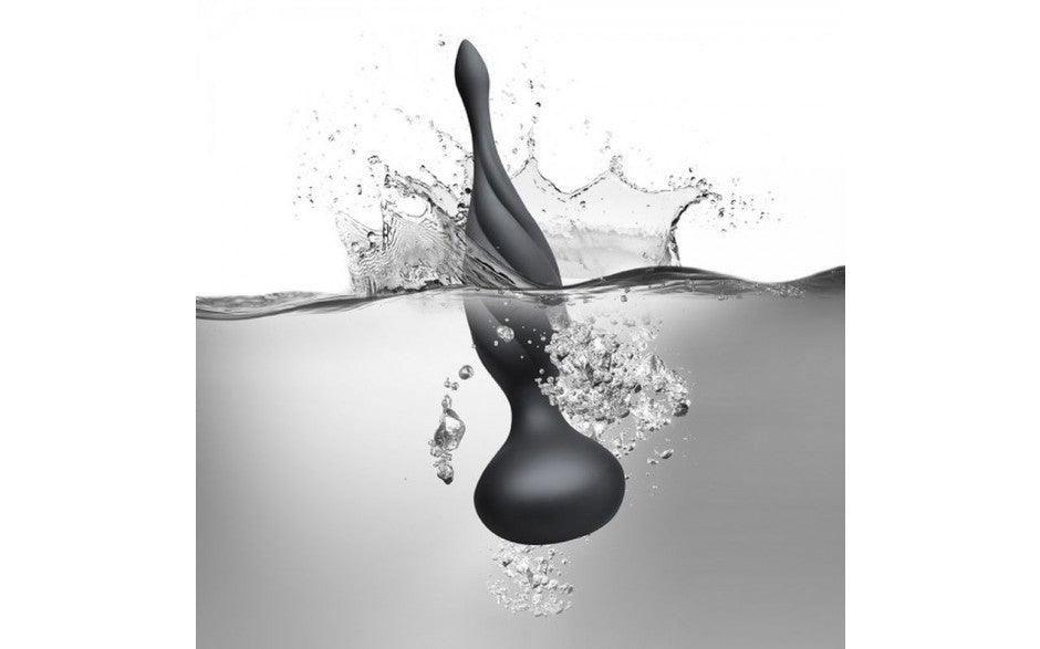 Petite Sensation Discover Butt Plug w Remote Black - Adult Toys