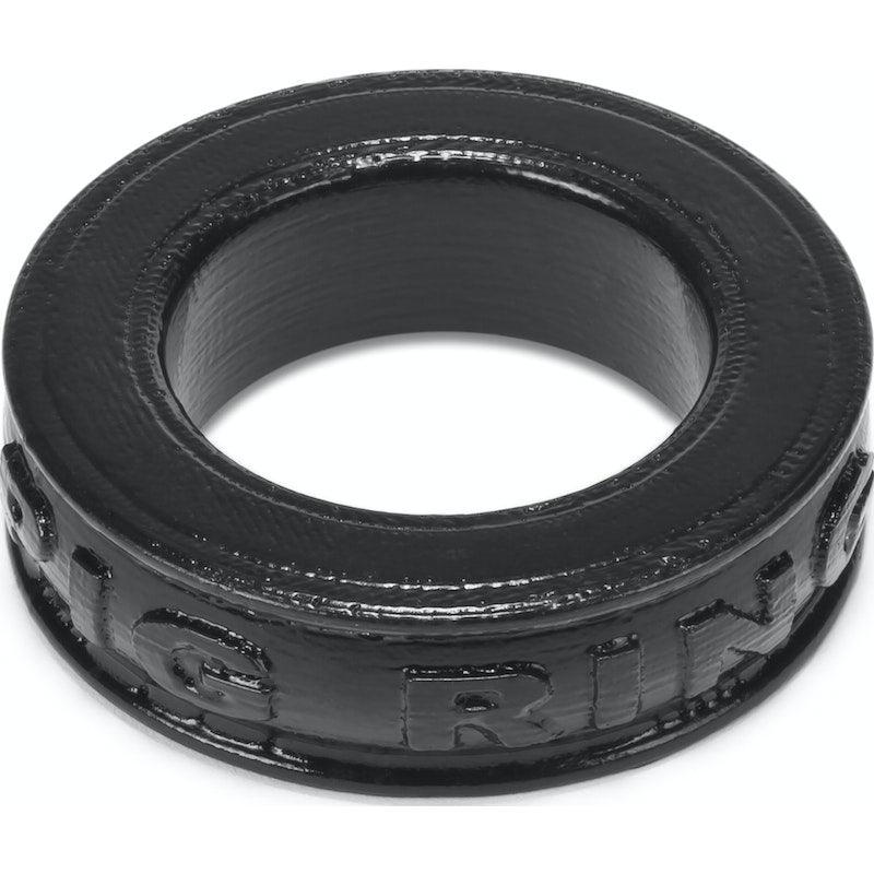 Pig Ring Cockring Black - Adult Toys