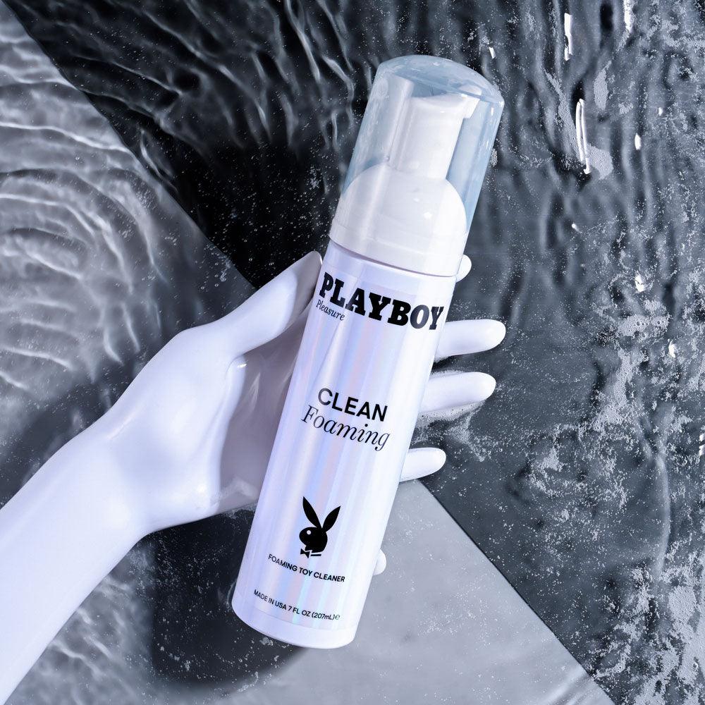 Playboy Pleasure Clean Foaming Toy Cleanser – Gentle Fast Acting Formula - HEALTH CARE