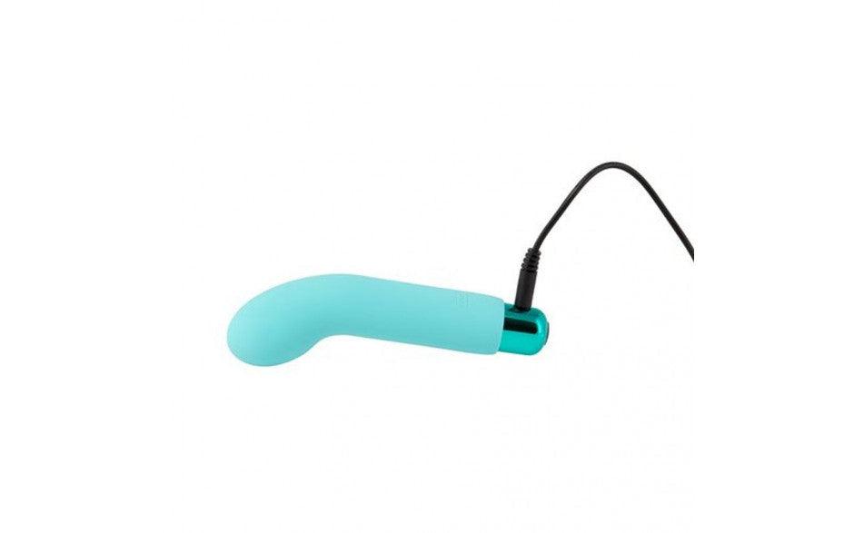 Power Bullet Sara’s Spot Vibrator Teal - Adult Toys