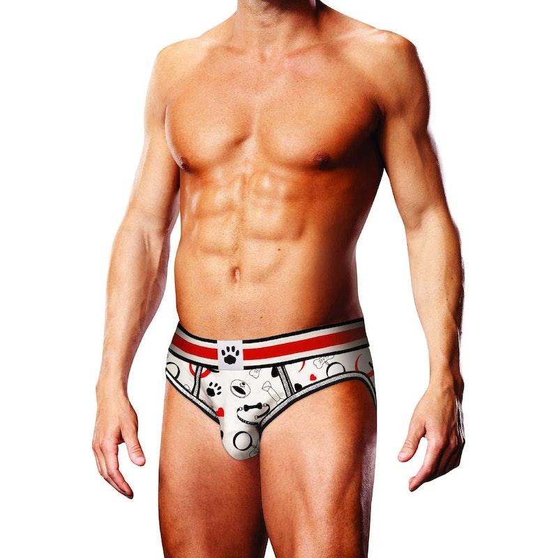 Prowler Puppie Print Open Brief - Lingerie