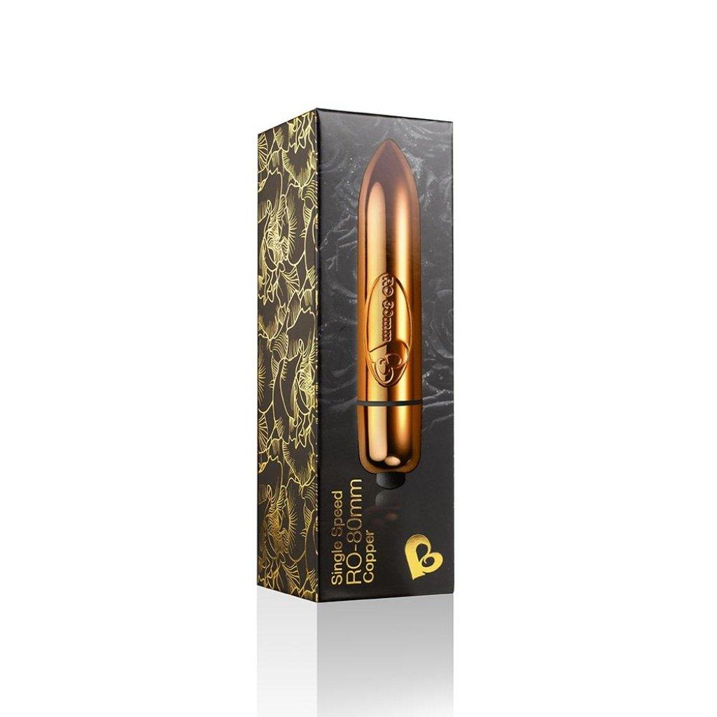 RO - 80 Single Speed Bullet Copper - Adult Toys