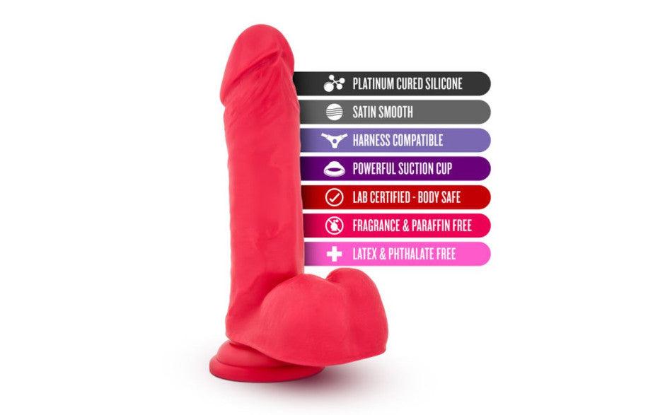 Ruse Big Poppa Cerise Dildo - Adult Toys