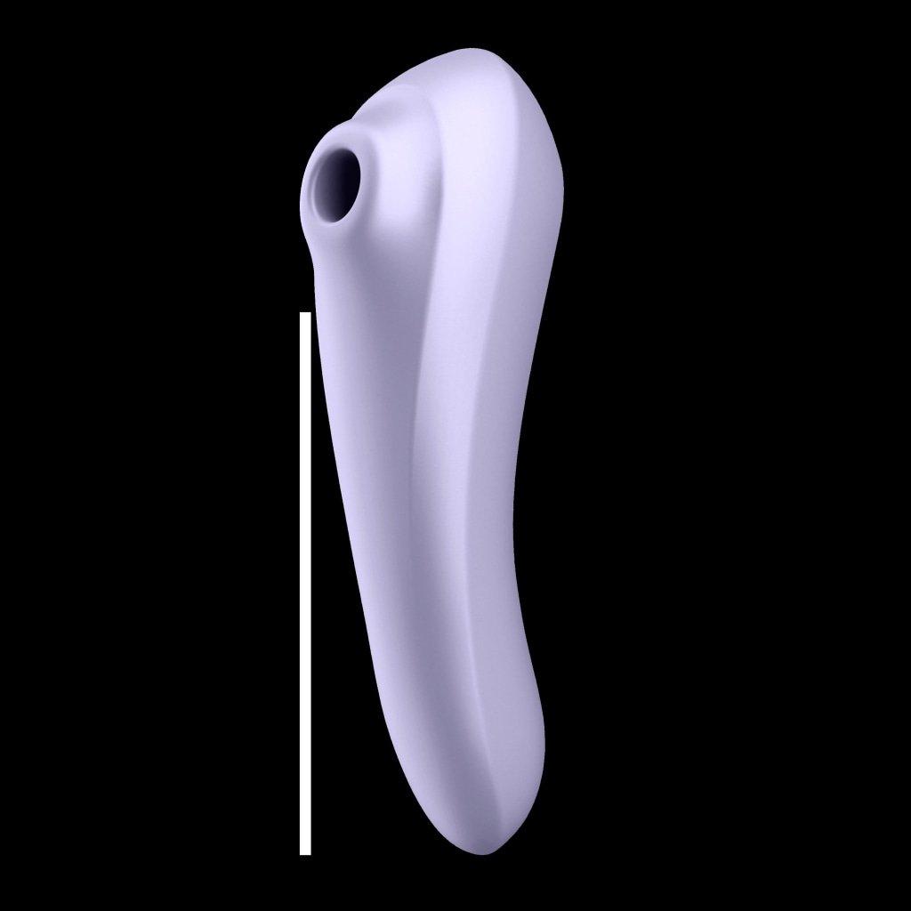 Satisfyer Dual Pleasure - App Controlled G - Spot & Air Pulse Vibe - Mauve - Adult Toys