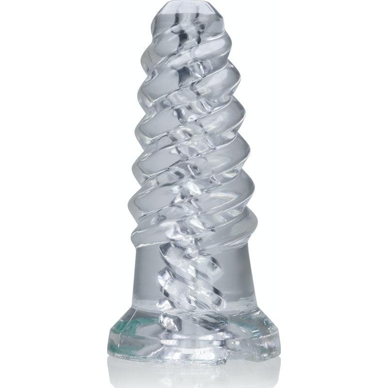 ScrewD Super Squish Corkscrew Jackoff Toy Clear - Adult Toys