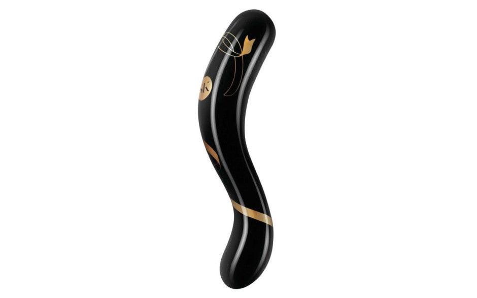 Secret Kisses Handblown Double Ended Dildo 7in - Adult Toys