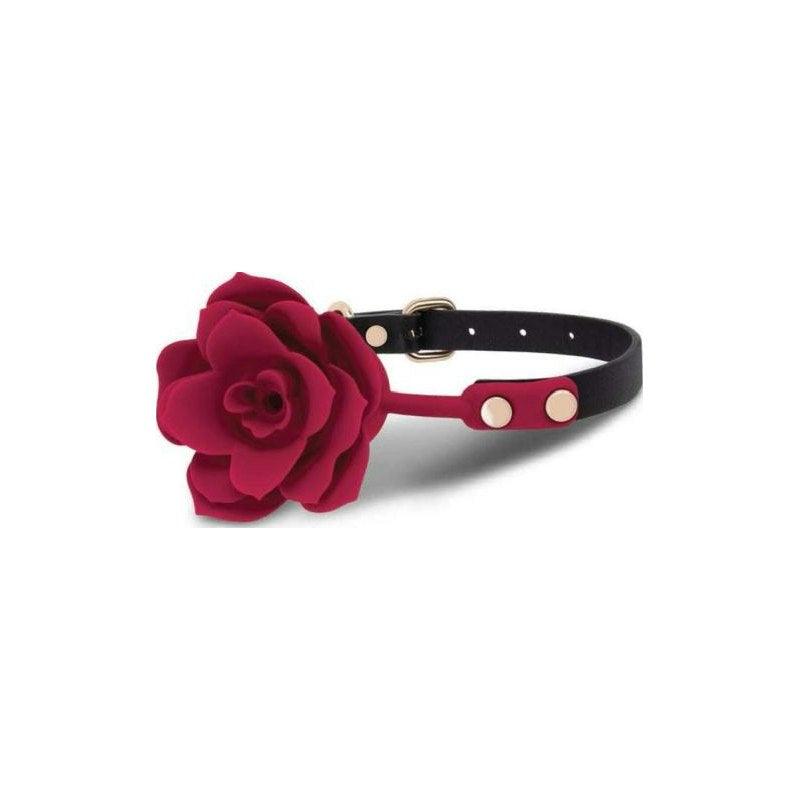 Secret Kisses Rosegasm Bloom Silicone Gag - Adult Toys