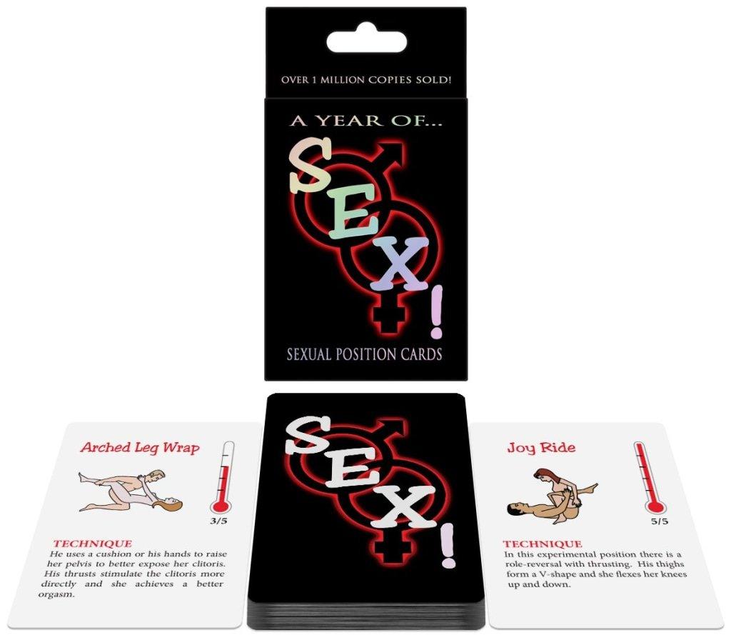 Sex! Card Game - A Year of Sex! - Adult Toys