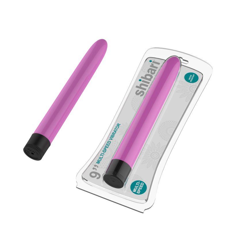 Shibari Multi - Speed Vibrator 9in Pink - Adult Toys