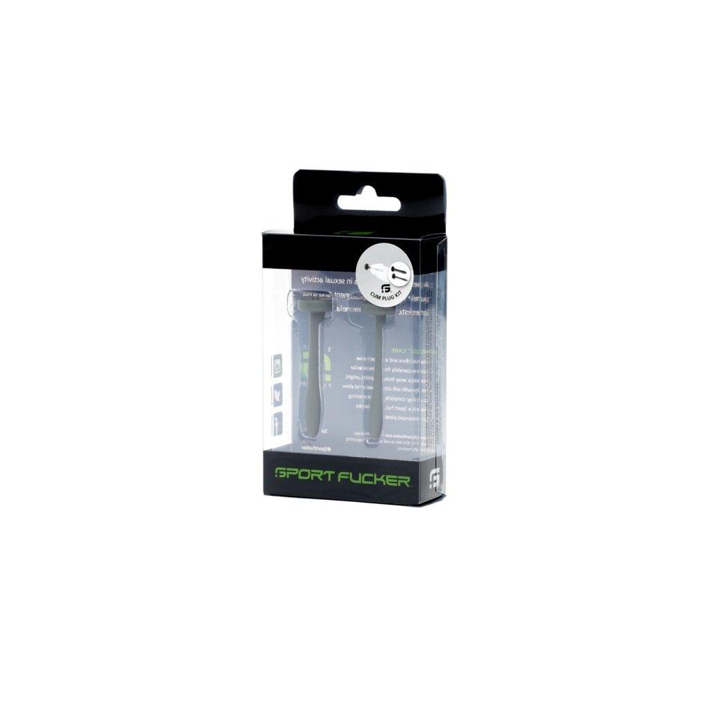Sport Fucker Cum Plug Kit – Silicone Urethral Sounding Set, Grey - Adult Toys