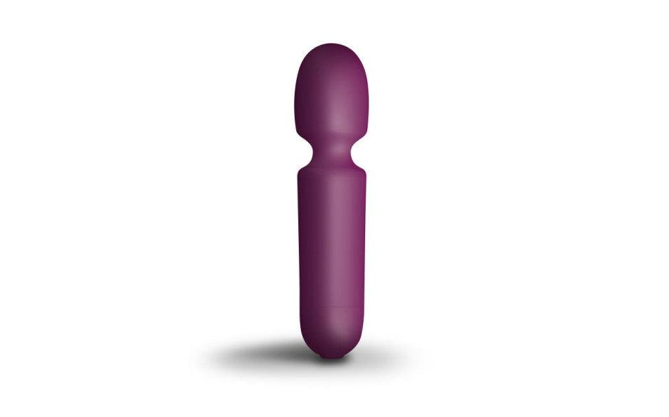SugarBoo Playful Passion Wand Vibe Burgundy - Adult Toys