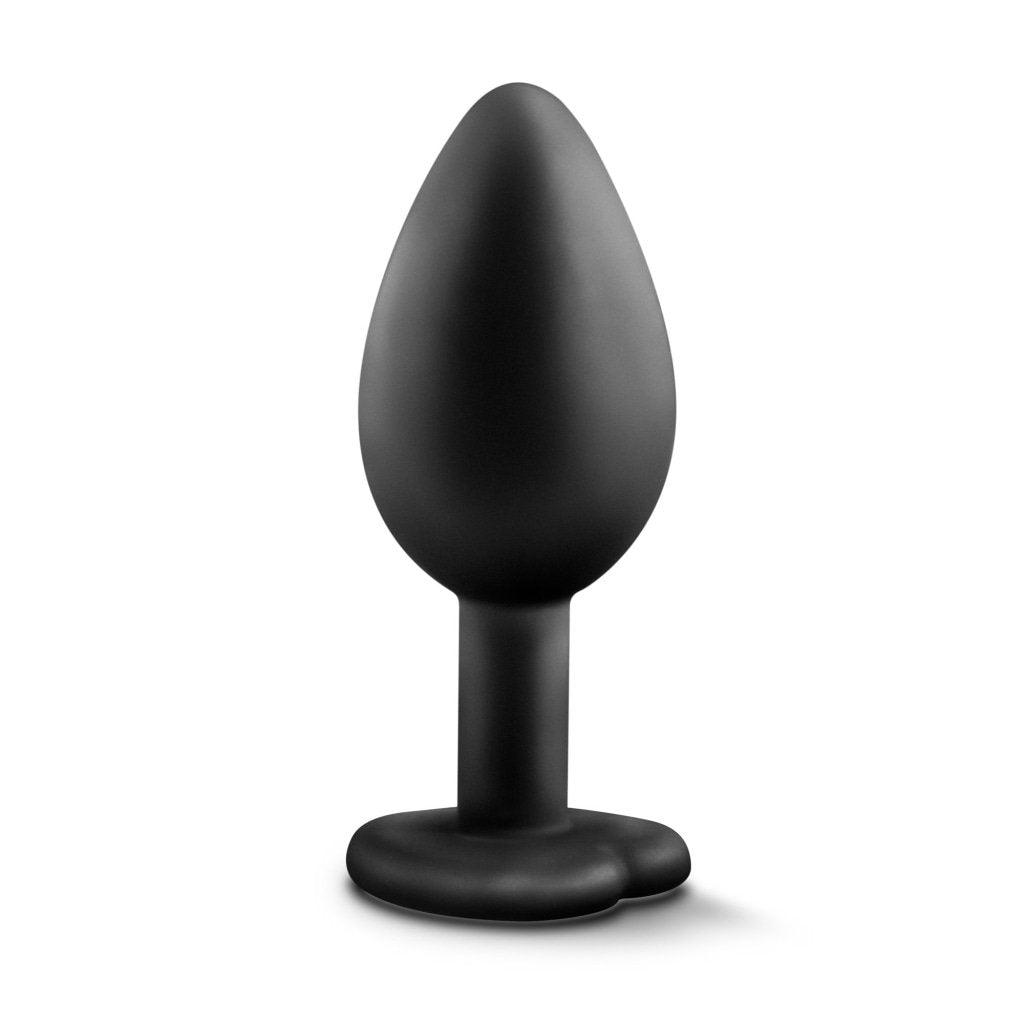 Temptasia Bling Plug Small Black - Adult Toys