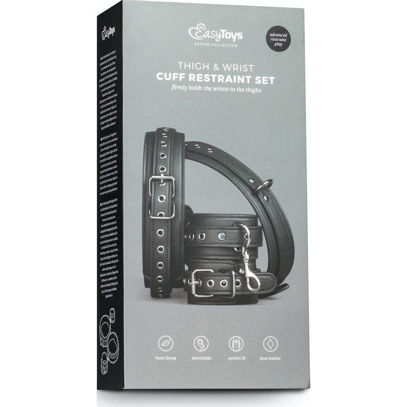 Thigh and Wrist Cuff Set - Adult Toys