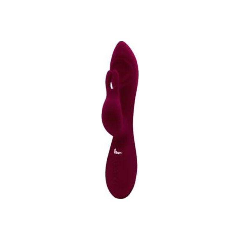 Viben Pzazz Rechargeable Thumping Rabbit Ruby - Adult Toys