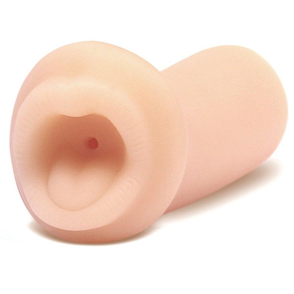 X5 Men Jasmines Hot Mouth Pocket Pussy – Realistic TPE Beige Stroker - Adult Toys
