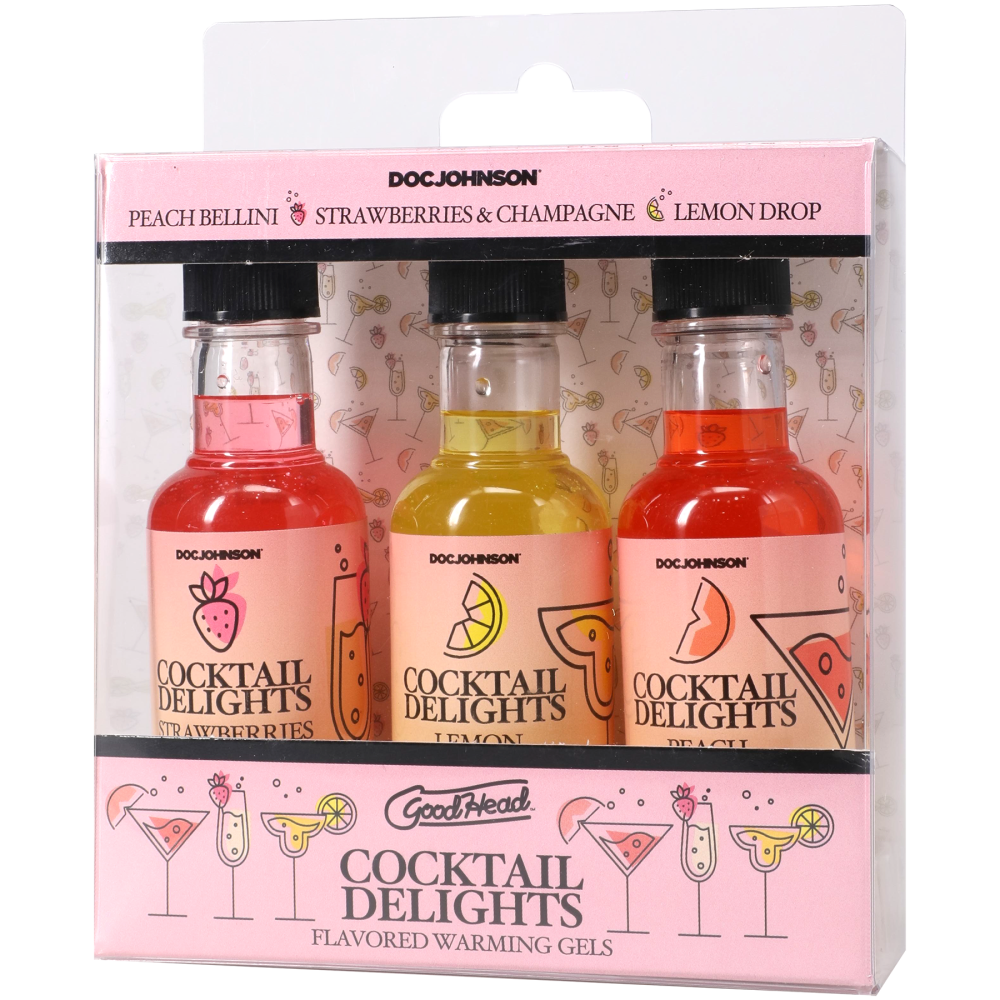 GoodHead Cocktail Delights - Flavoured Warming Oral Sex Gels