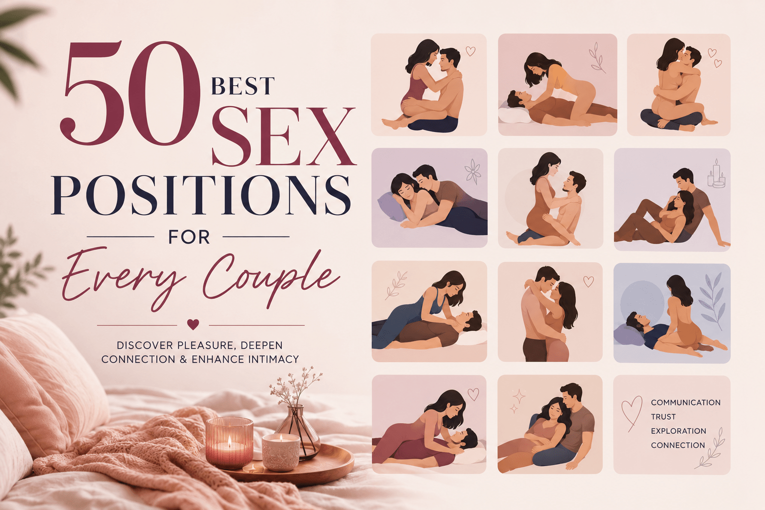 50 Best Sex Positions for Every Couple: Expert-Ranked for Pleasure, Intimacy & Orgasm - Naughty by Nature Adult Store