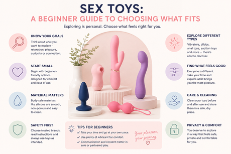 Sex Toys: A Beginner Guide to Choosing What Fits