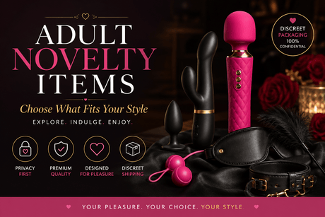 Adult Novelty Items: Choose What Fits Your Style - Naughty by Nature Adult Store