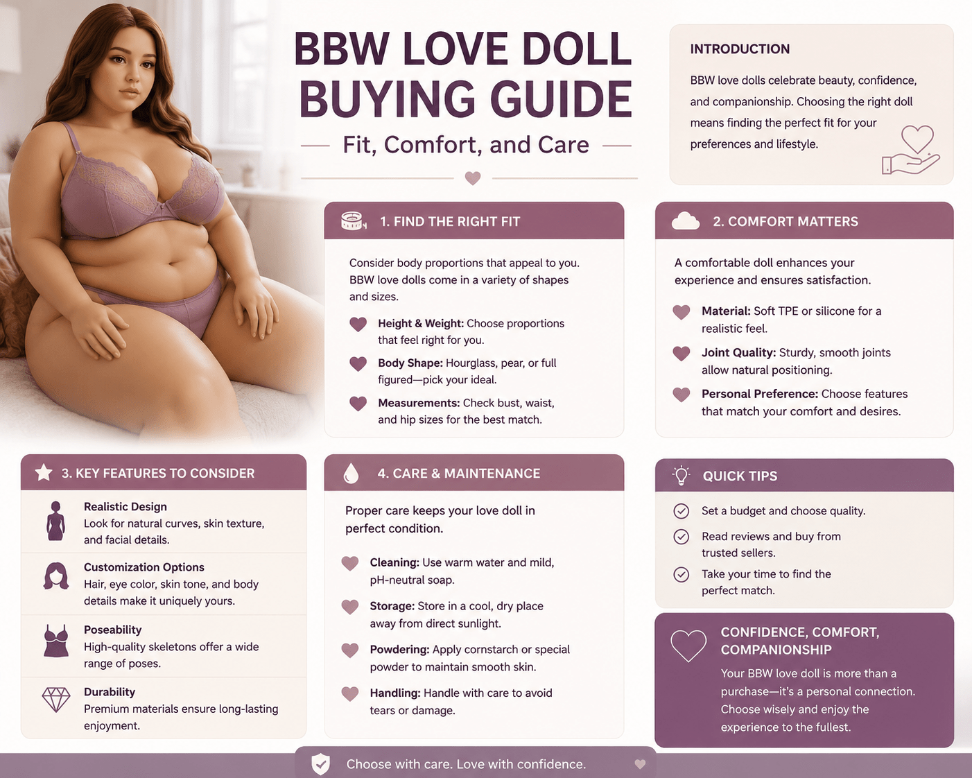 BBW Love Doll Buying Guide: Fit, Comfort, and Care - Naughty by Nature Adult Store