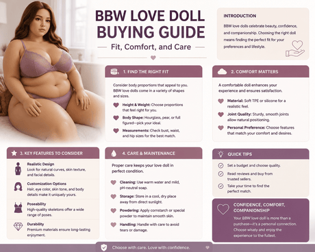 BBW Love Doll Buying Guide: Fit, Comfort, and Care - Naughty by Nature Adult Store