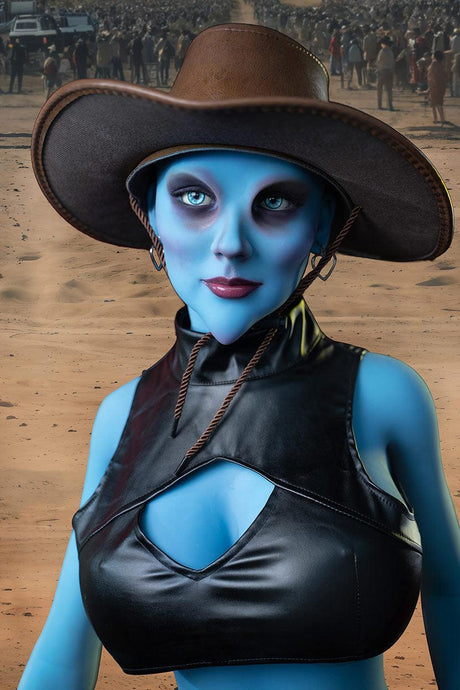 Blue Alien Sex Doll 160cm G #A12 - Naughty by Nature Adult Store