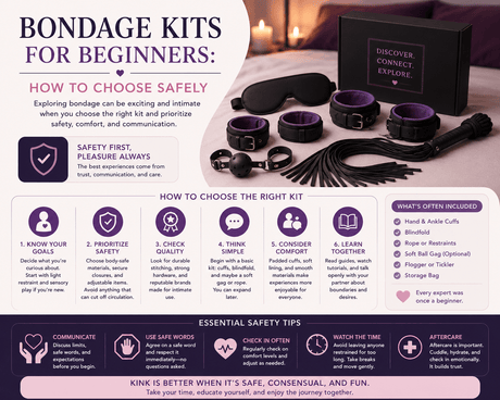 Bondage Kits for Beginners: How to Choose Safely - Naughty by Nature Adult Store