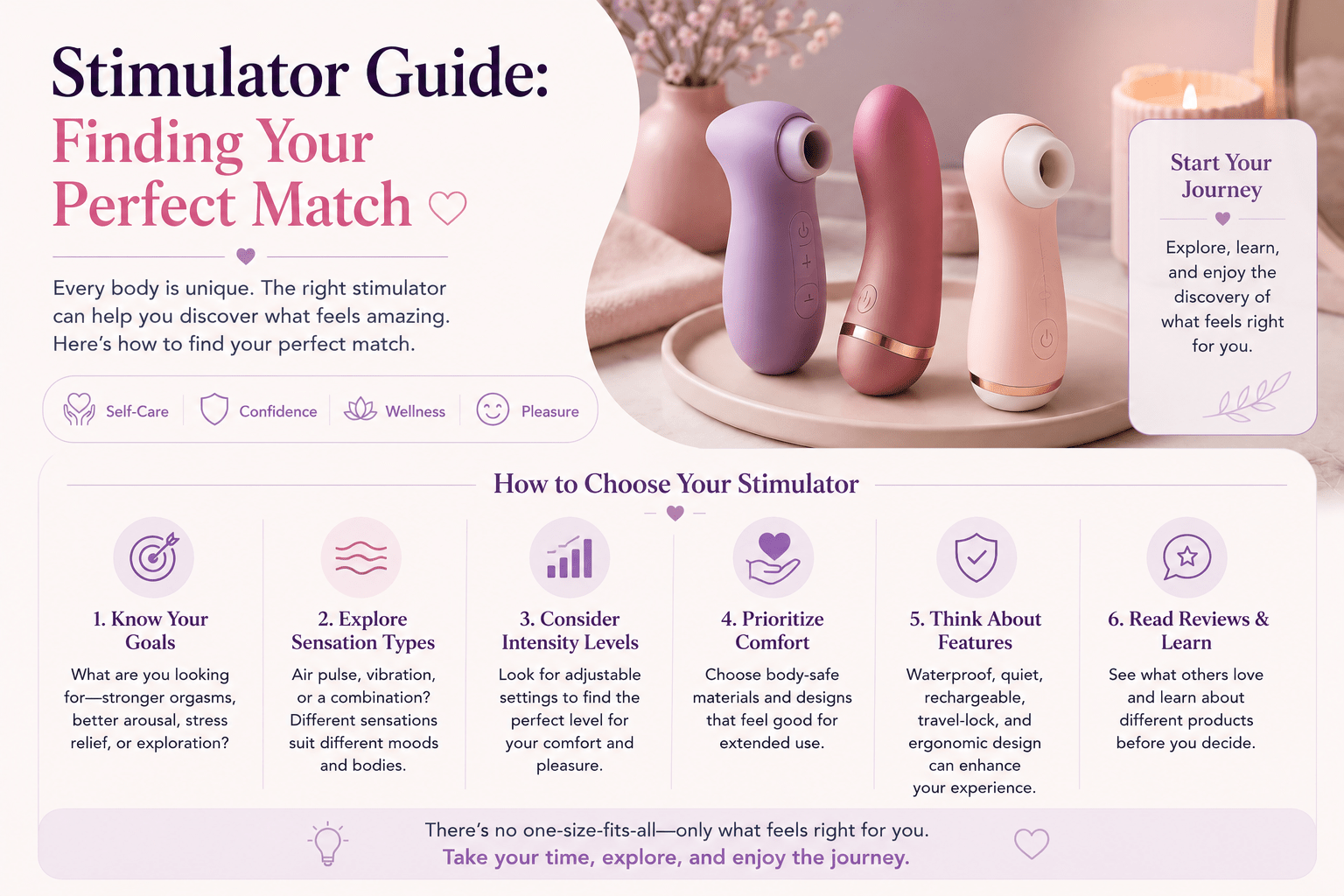 Clitoral Stimulator Guide: Finding Your Perfect Match - Naughty by Nature Adult Store