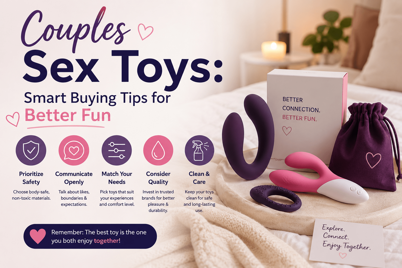 Couples Sex Toys: Smart Buying Tips for Better Fun - Naughty by Nature Adult Store