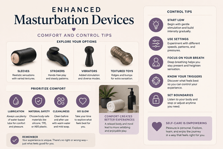 Enhanced Masturbation Devices: Comfort and Control Tips - Naughty by Nature Adult Store