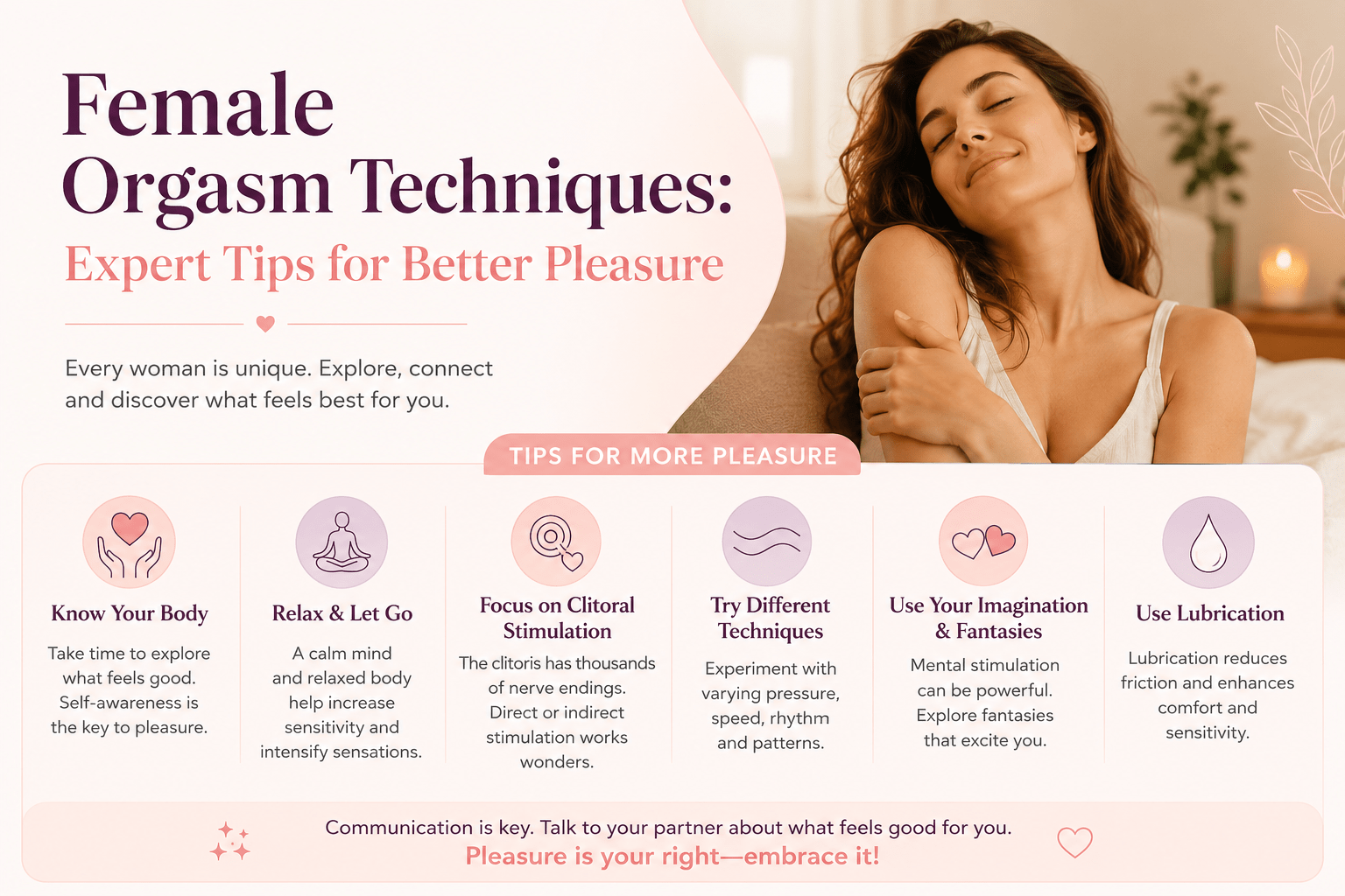 Female Orgasm Techniques: Expert Tips for Better Pleasure - Naughty by Nature Adult Store
