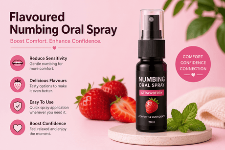 Flavoured Numbing Oral Sprays: The Game-Changer for Confidence & Comfort - Naughty by Nature Adult Store