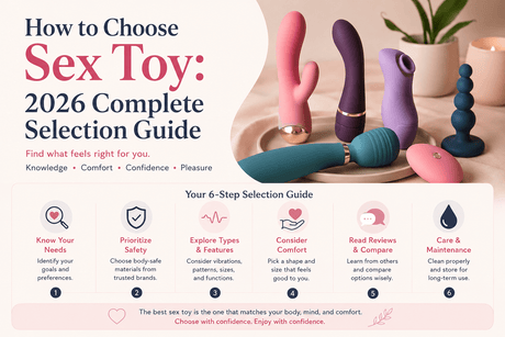 How to Choose Sex Toy: 2026 Complete Selection Guide - Naughty by Nature Adult Store