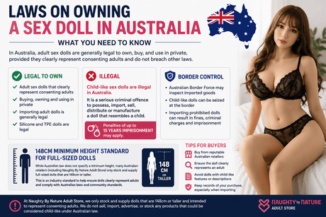Laws on Owning a Sex Doll in Australia: What You Need to Know - Naughty by Nature Adult Store