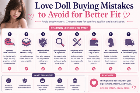 Love Doll Buying Mistakes to Avoid for Better Fit - Naughty by Nature Adult Store