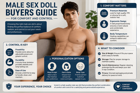 Male Sex Doll Buyers Guide for Comfort and Control - Naughty by Nature Adult Store
