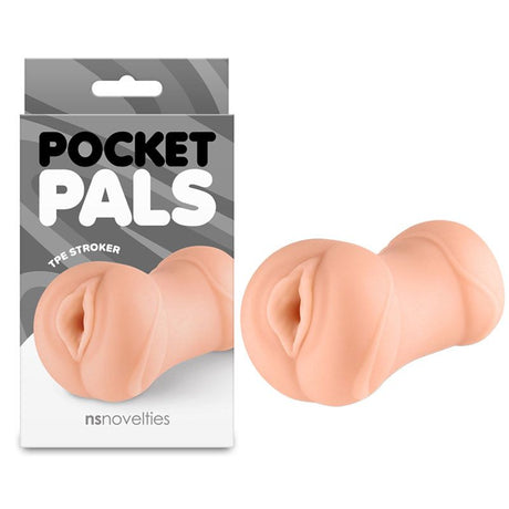 Pocket Pals Vagina Stroker - Tan Vagina Stroker - Naughty by Nature Adult Store