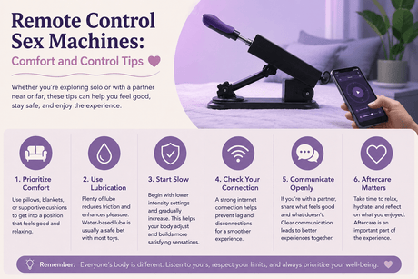 Remote Control Sex Machines: Comfort and Control Tips - Naughty by Nature Adult Store