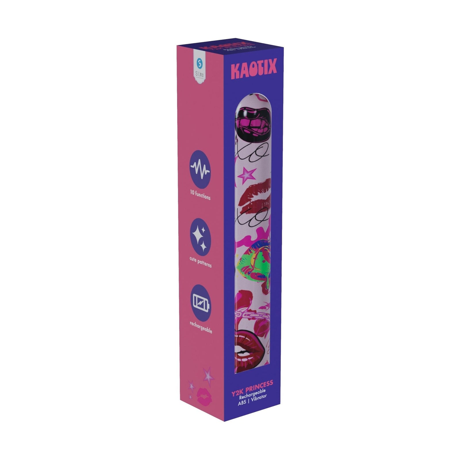 S Line Kaotix Bullet Vibrator Tiny Toy Big-Time Thrills - Naughty by Nature Adult Store