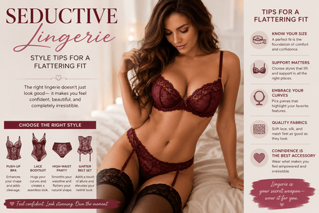 Seductive Lingerie: Style Tips for a Flattering Fit - Naughty by Nature Adult Store