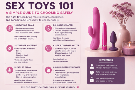Sex Toys 101: A Simple Guide to Choosing Safely - Naughty by Nature Adult Store