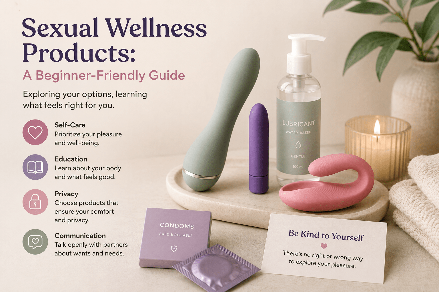 Sexual Wellness Products: A Beginner-Friendly Guide - Naughty by Nature Adult Store