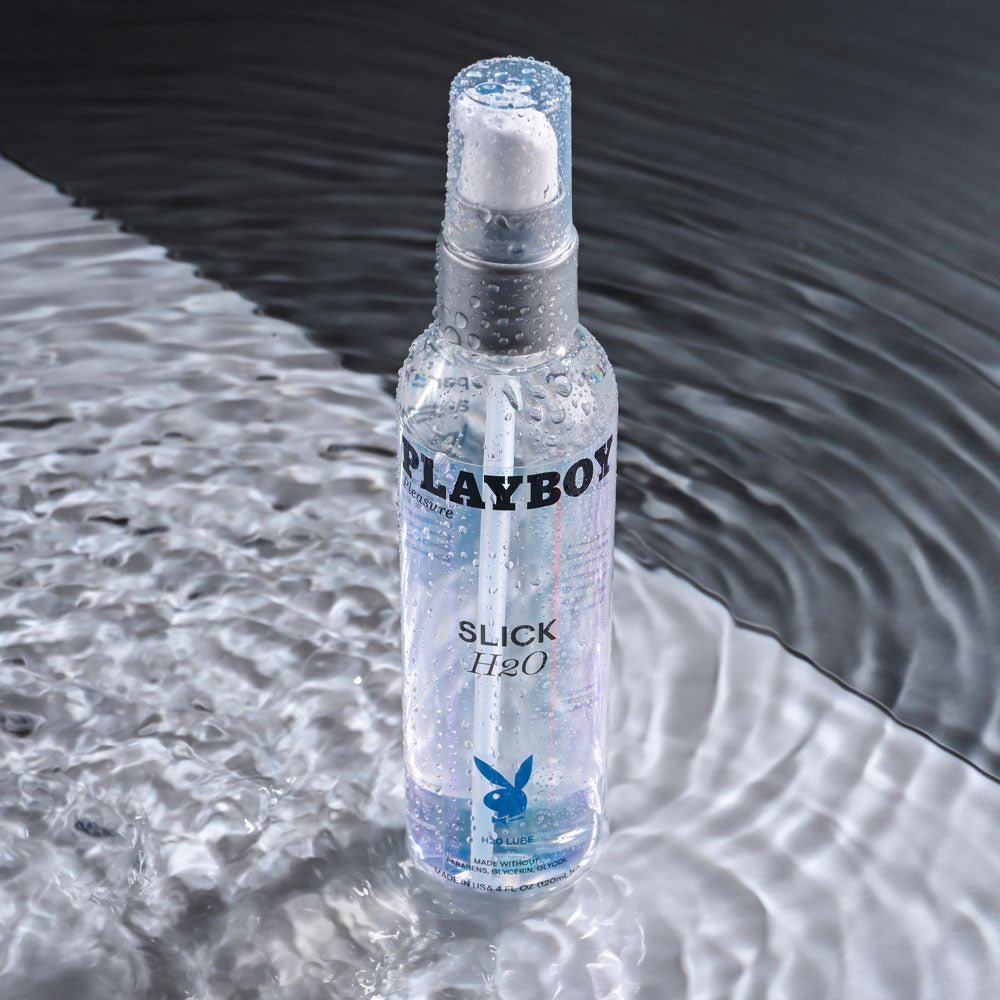 Slip into Sensation: Discover "Playboy Pleasure SLICK H2O" at NBNAS - Naughty by Nature Adult Store