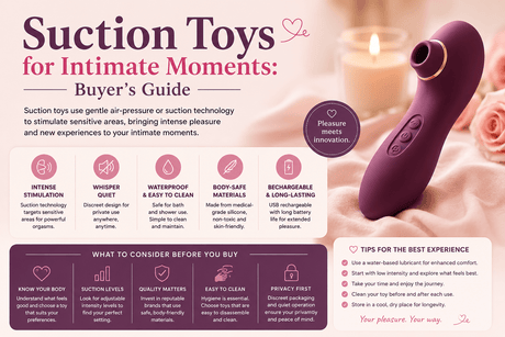 Suction Toys for Intimate Moments: Buyer’s Guide - Naughty by Nature Adult Store