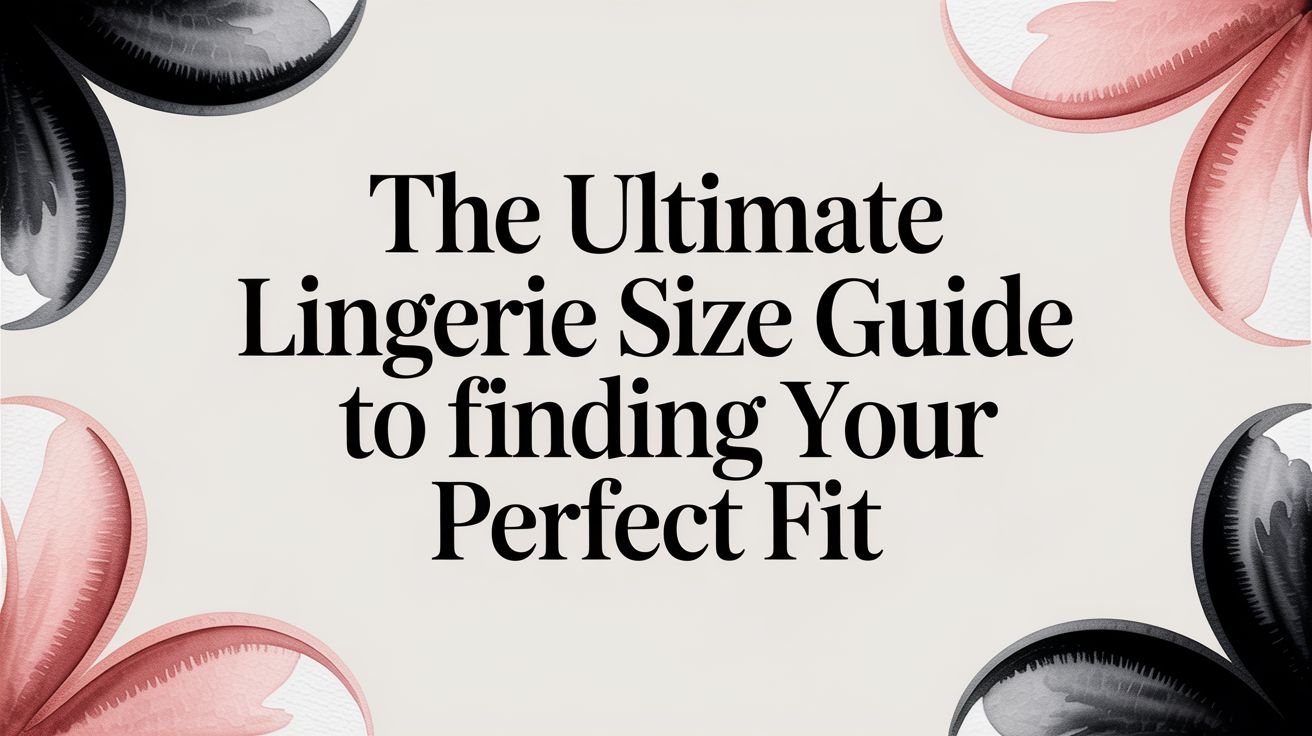 The Ultimate Lingerie Size Guide To Finding Your Perfect Fit - Naughty by Nature Adult Store