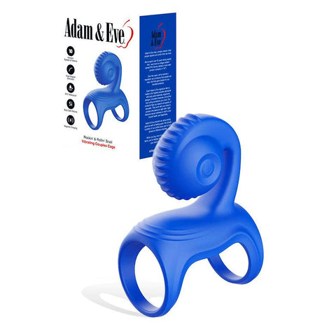 Unleash Dual Pleasure with the "Adam & Eve Rockin' & Rollin' Snail" - A Must-Have for Couples! - Naughty by Nature Adult Store