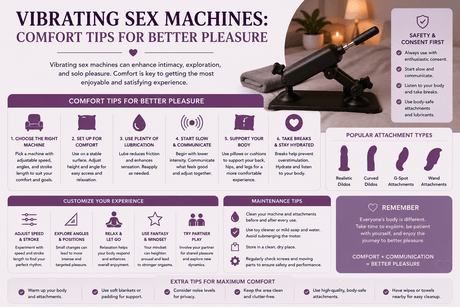 Vibrating Sex Machines: Comfort Tips for Better Pleasure - Naughty by Nature Adult Store